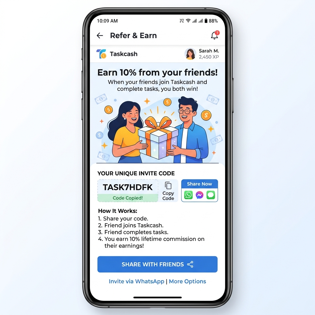 Screenshot 4 Referrals